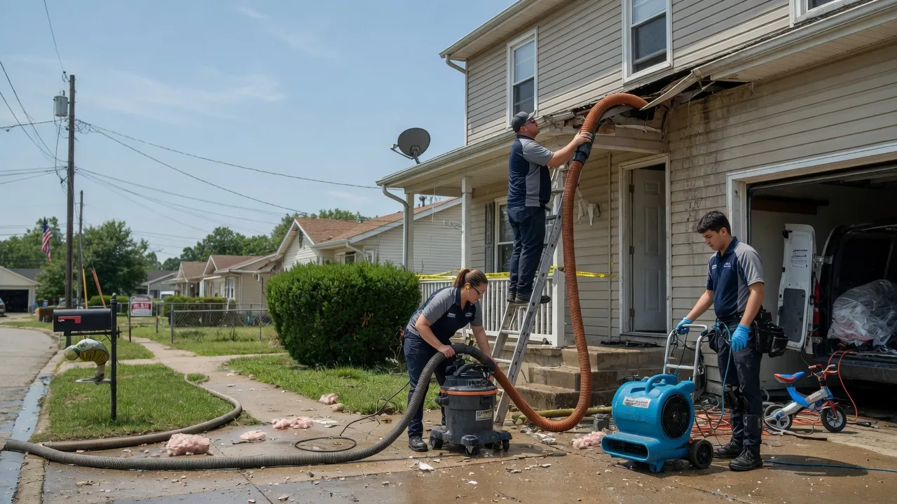 Water Damage Restoration in Washington, IN near me